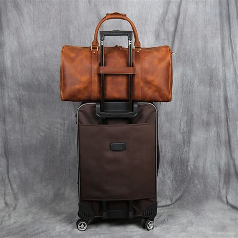 duffle bag with trolley sleeve.